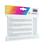 GG Matte Prime Sleeves - White - Standard (66 x 91 mm)