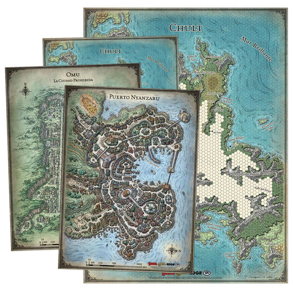 Dungeons and Dragons Set de mapas de la Tumba de la Aniquilación