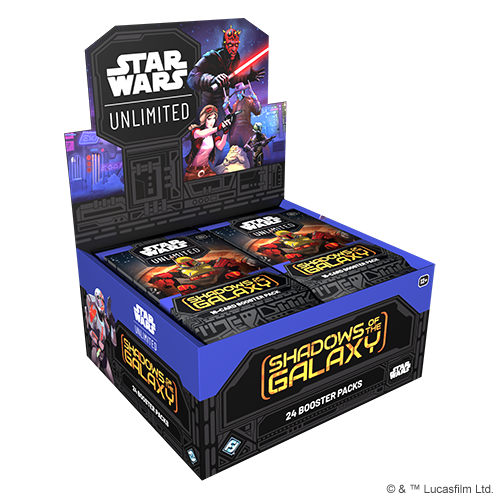 Star Wars Unlimited - Shadows of the Galaxy Booster Display (Inglés)