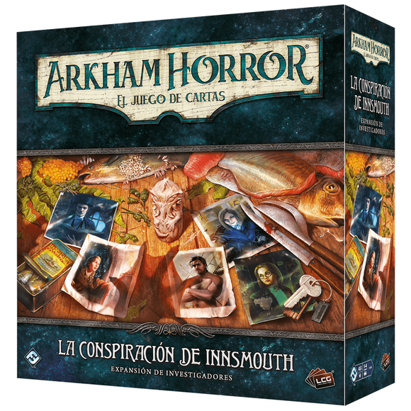 Arkham Horror LCG - La Conspiración de Innsmouth exp. investigadores