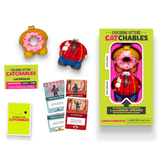 Exploding Kittens Catchables 2-Pack 1 Gato donut y Gato leñador