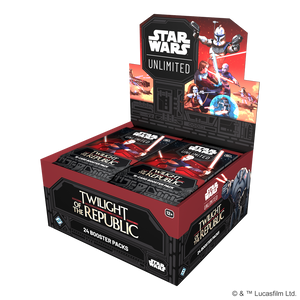 Star Wars Unlimited - Twilight of the Republic Booster Display (Inglés)