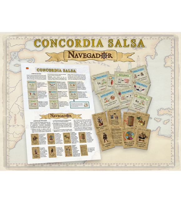 Concordia - Expansión Exclusiva Navegador y Concordia Salsa