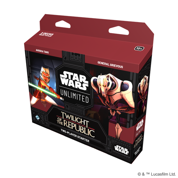 Star Wars Unlimited - Twilight of the Republic Two Player Starter (Inglés)